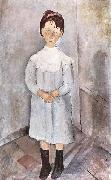 Amedeo Modigliani Madchen in Blau oil on canvas